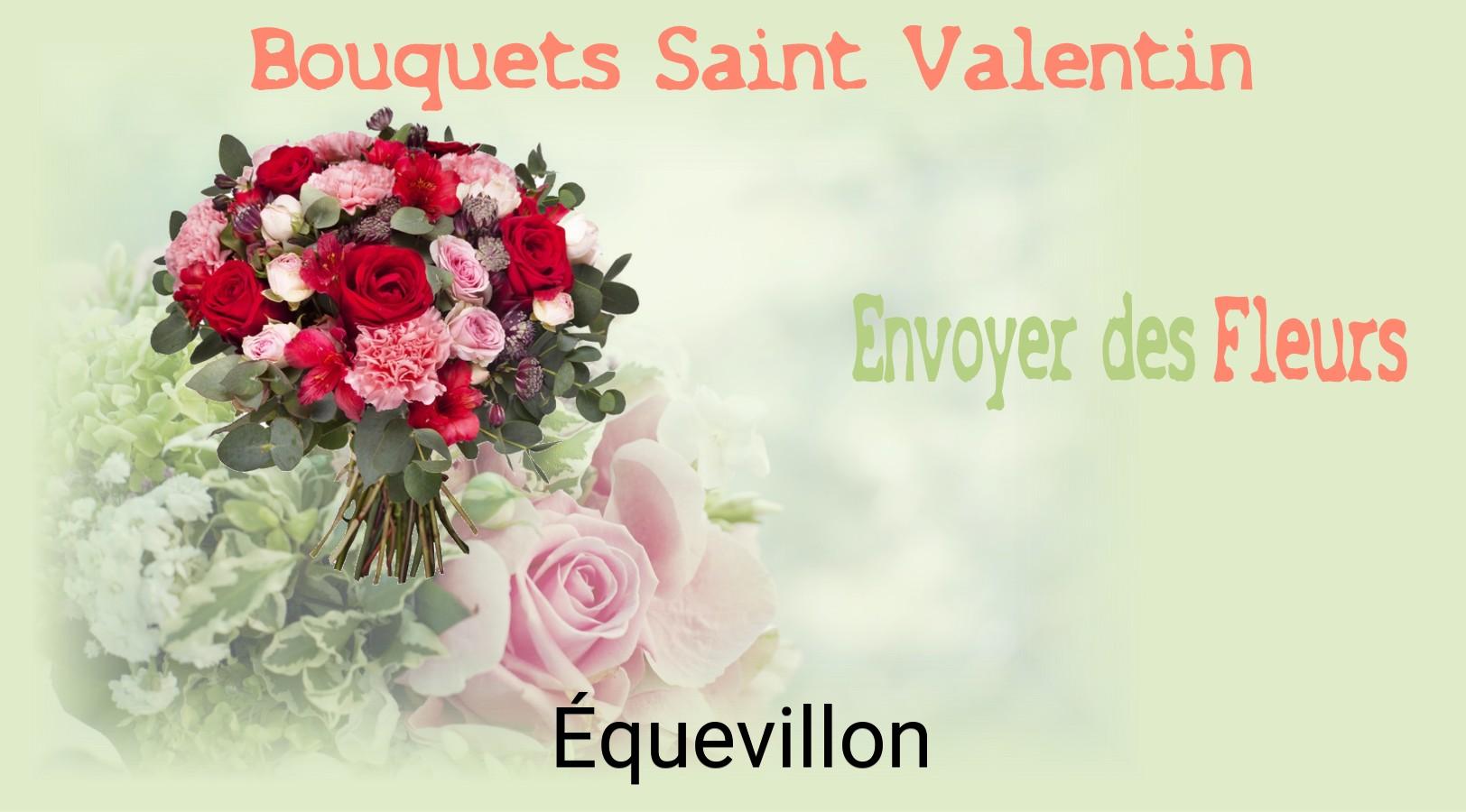 Roses de Saint-Valentin livrées à Équevillon